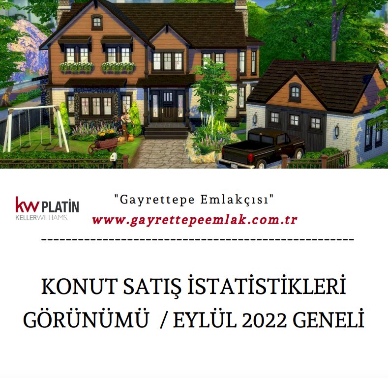Mesken Konut Satış Verileri Eylül 2022 Geneli