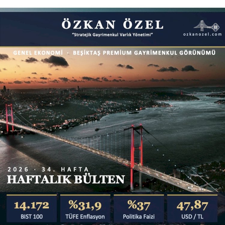 34.HAFTA HAFTALIK BÜLTEN