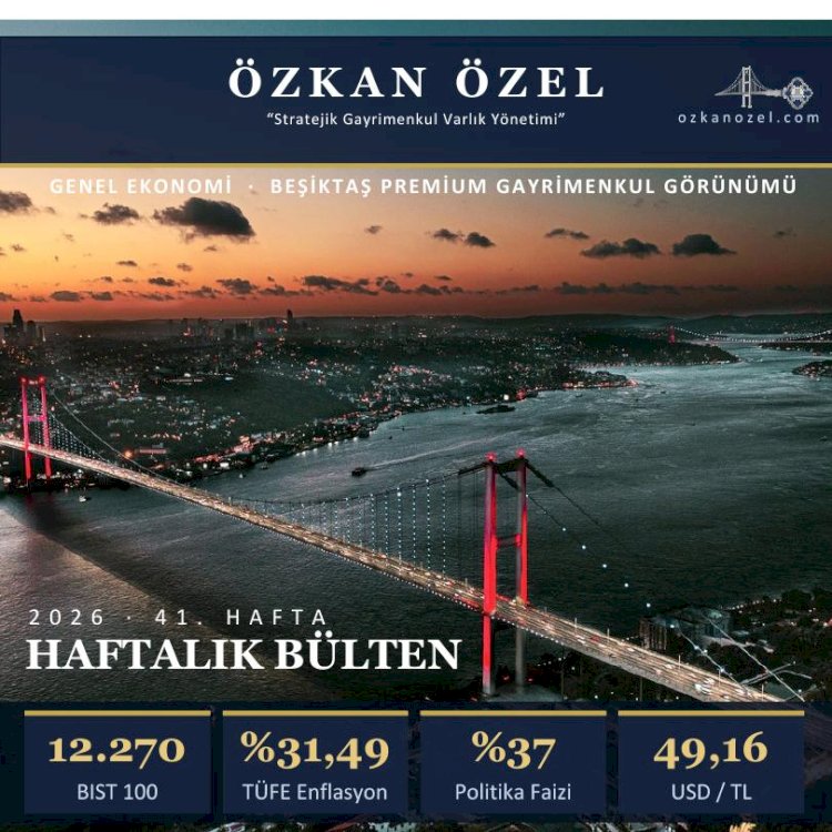 41.HAFTA HAFTALIK BÜLTEN