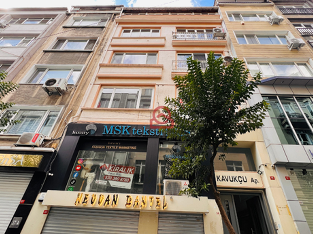 Halaskargazi cd yan sokağı 128 m² kiralık ev ofis uygun ara kat bakımlı