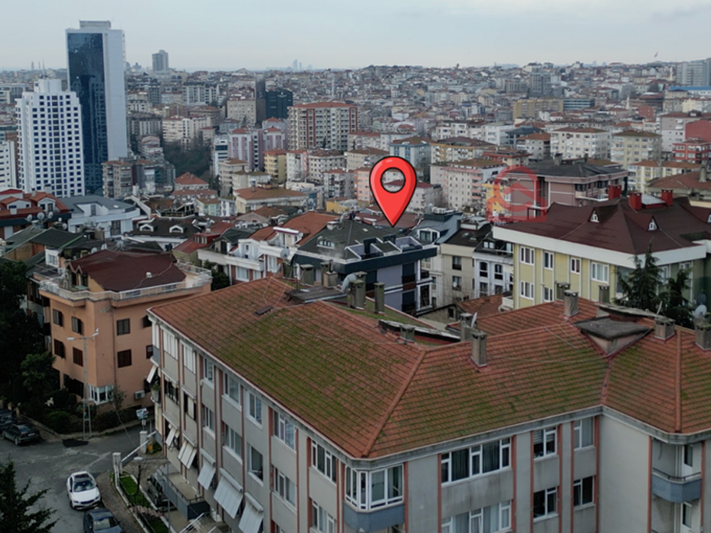 Gayrettepe Teraslı Eşyalı Kiralık Dubleks