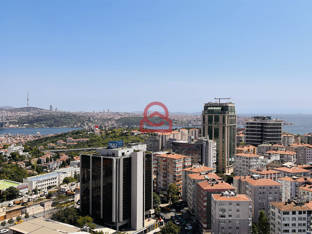 Her oda Panoramik Boğaz 19.kat Selenium Panorama 2+1