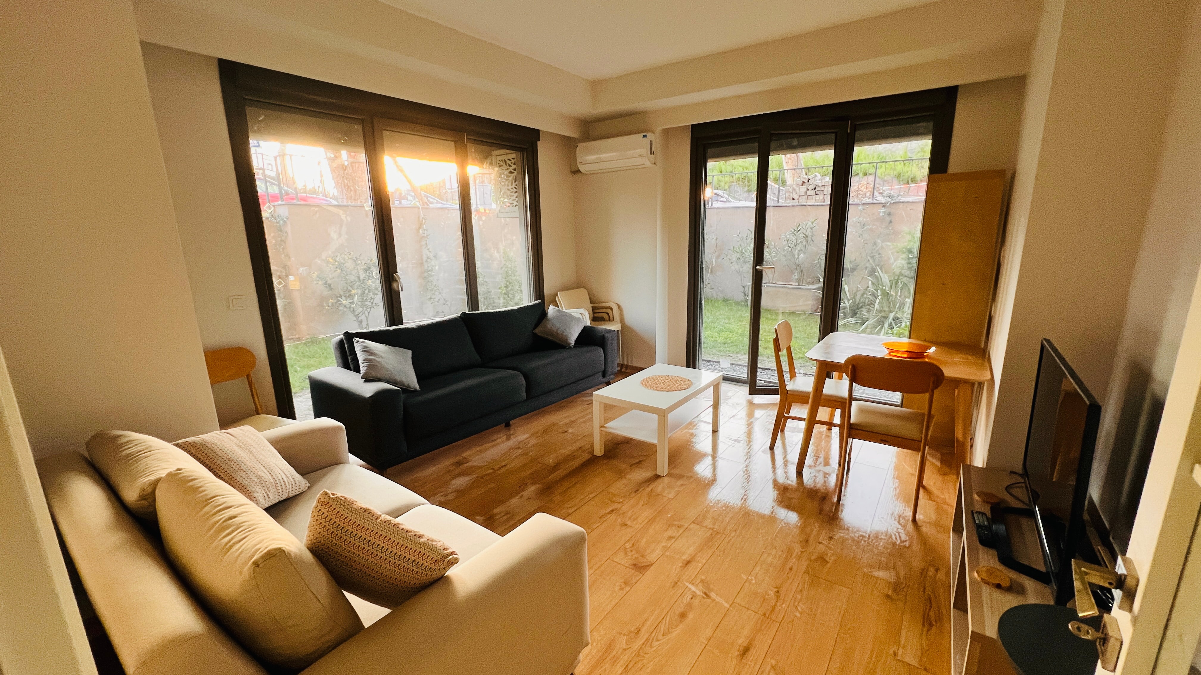 Tam eşyalı sıfır bina bahçe katı daire 9