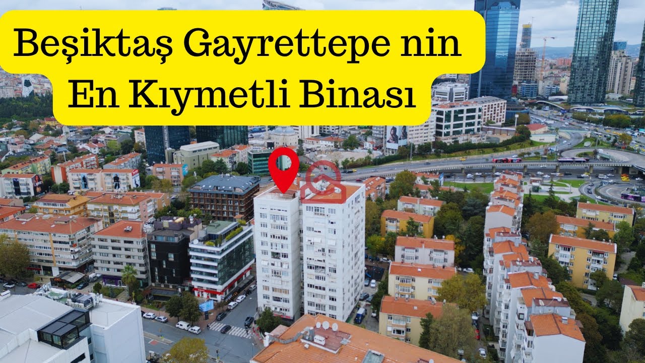 Gayrettepe Esengül Apartment, High Floor 3+1 Flat - property video